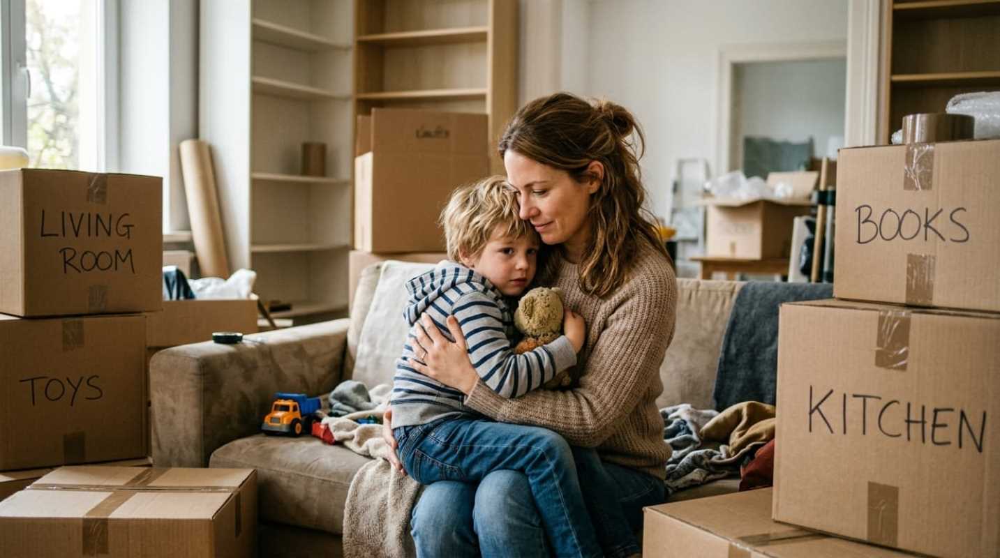 Supporting a Child Through a Big Life Transition (Moving, New School)